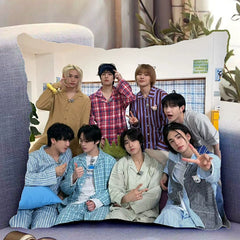 SKZ Poster Double-sided Throw Pillow