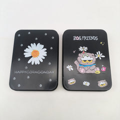 GD Cat Cartoon Iron Storage Box
