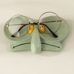 Cartoon Octopus Glasses Storage Ornament