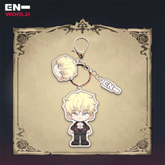 EN Cartoon Keychain Acrylic Pendant