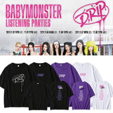 KPOP DRIP Album Printed Short-sleeved T-shirt