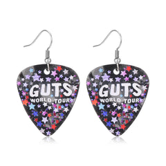 Women's Guts Print Acrylic Earrings
