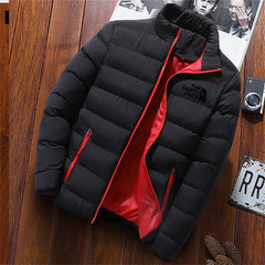 Men's The Darth Face Winter Warm Cotton Slim Sports Jacket
