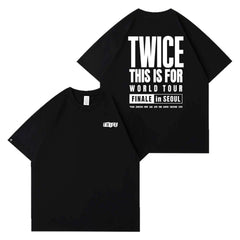 Twice Tour FINALE IN Seoul Short-sleeved T-shirt