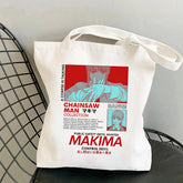 Casual Anime Printed Canvas Shoulder Bag