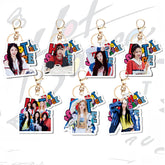KPOP BM Album Acrylic Keychain Pendant