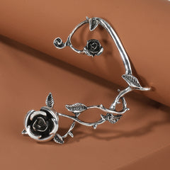 Dark Gothic Demon Dragon Earrings Ear Clips