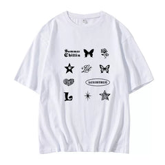 Wendy Joy Same Cotton Short Sleeve T-shirt