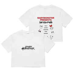 BM SEE YOU THERE Short-sleeved Cotton Top