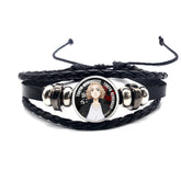 Anime Gem Adjustable Hand Rope Bracelet