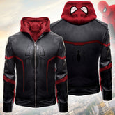 Unisex Spider 3d Print Cosplay Zipper Hoodie