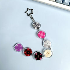 BTS CD String Pendant Keychain