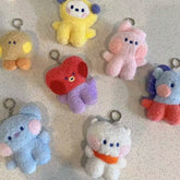 Cartoon Kpop Mini Plush Pendant