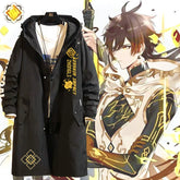 Men's Game ZhongLi Medium Long Trench Jacket