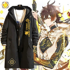 Men's Game ZhongLi Medium Long Trench Jacket