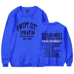 Women's Swift City Print Crew Neck Sweatshirt