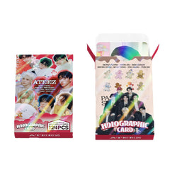 124pcs Kpop 2026 SEASON'S GREETINGS Flash Photocard Stickers
