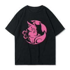 Unisex Game Graphic Cosplay Loose T-shirt