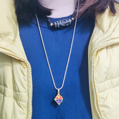 Seven Elements 3D Summon Dice Necklace