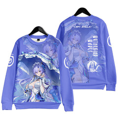 Unisex Game Digital Print Crew Neck Sweatshirt