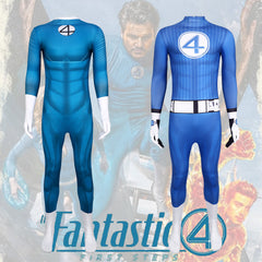 Fantastic Four Team Uniform Bodysuit Cosplay Costume