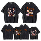 SKZ THIS & THAT Printed Cotton Washed T-shirt
