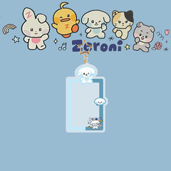 KPOP Cartoon Card Cover Keychain