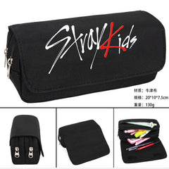 SKZ Pattern Double-layer Pencil Case