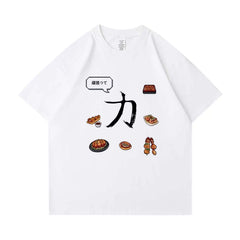 NCTWISH Graffiti Print Short-sleeved T-shirt