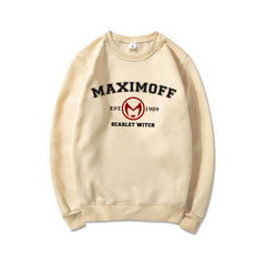 Women's Maximoff Letter Crew Neck Sweatshirt