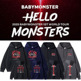 KPOP Tour Hello Monsters Graphic Hoodie Jacket