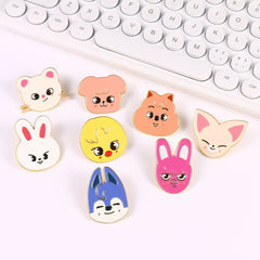 SKZ Brooch Metal Badge