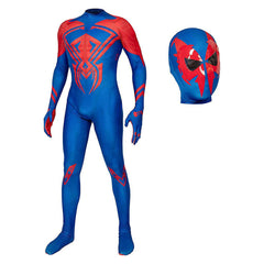 Men's Spider Universe Digital Print Cosplay Bodysuit
