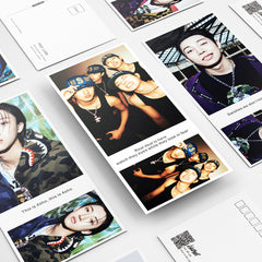 LNGSHOT 4SHOBOIZ Vol. 2 Postcards Sticker Gift