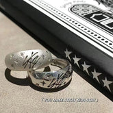 Niche KPOP Logo Adjustable Ring