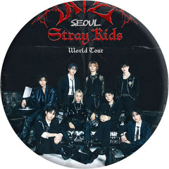 SKZ "dominATE SEOUL" Badge Mirror Keychain