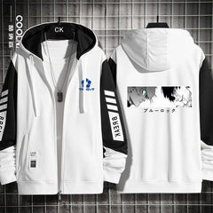 Unisex Anime Nagi Zipper Cardigan Hoodie