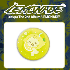 AE "LEMONADE" Cartoon Badge Mirror Keychain