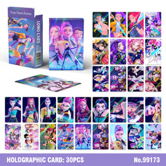 30PCS KPDH Laser Holographic Photocard