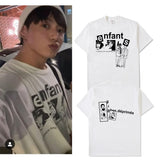 JUNGKOOK Same Style Crewneck T-shirt
