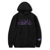 Unisex Olivia Letter Printed Casual Hoodie