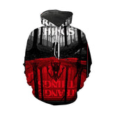 ST 3D Printed Drawstring Hoodie