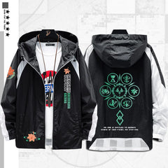 Unisex Game Logo Print Sunscreen Jacket