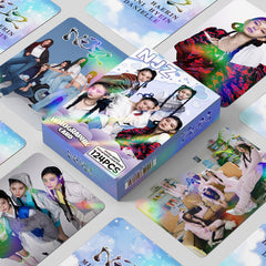 124PCS NJZ Laser Photocard Sticker Collection