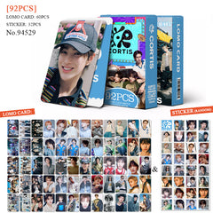 92 KPOP CORTIS LOMO Cards Stickers