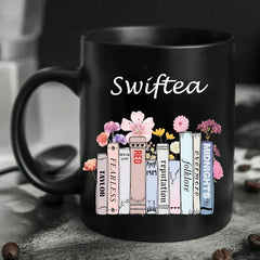 Swiftea Karma Is A Cat Ceramic Coffee Mug