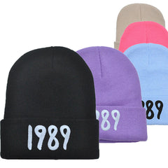 Taylor 1989 Embroidered Knitted Hat