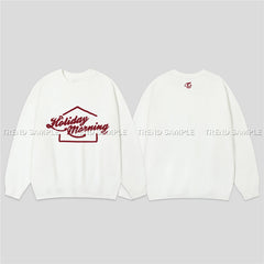TWICE Holiday Morning Round Neck Sweatshirt