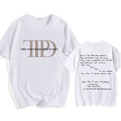 Casual TTPD Printed Pullover T-shirt