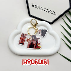 SKZ RUN IT Acrylic Keychain Bag Pendant